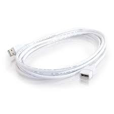 USB 2.0 EXTENTION CABLE 1.5 METER (90) WHITE