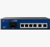 CPPLUS 4+2 PORT PoE SWITCH 10/100MBPS  CP-ANW-HP4H2-N65