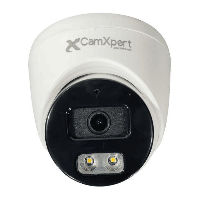 CamXpert CX-D102 2.4MP HD Dome Camera with Color Night Vision & Audio