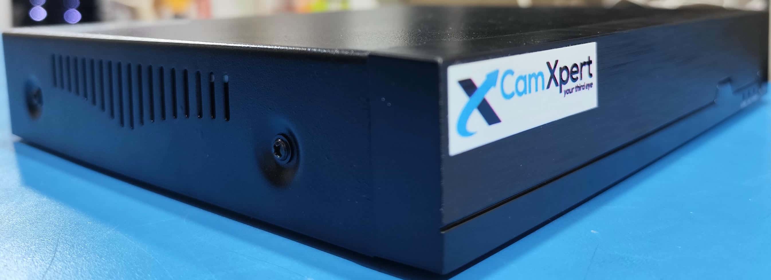 CamXpert 4K 10 Channel NVR – CX-NVR-1210-4K | Supports 8MP IP Cameras | Mobile App View | H.265+ Compression | Smart Security Recorder